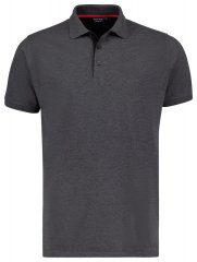 Adamo 139401 Poloshirt Donkergrijs melange