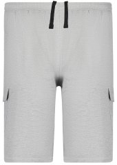 Adamo 159308 Cargoshort Grijs melange
