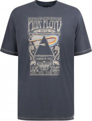 D555 HANLEY Official Pink Floyd Crew Neck T-Shirt Dark Grey