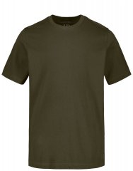 JP1880 702558 T-shirt met ronde hals Donkerolijf