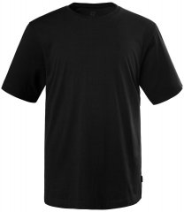 JP1880 702558 T-shirt met ronde hals Zwart