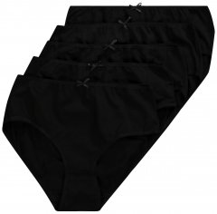 Ulla Popken 710201 Slips 5-pack Zwart