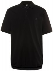 JP1880 712617 Poloshirt met buikpasvorm Zwart