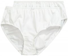 Ulla Popken 712882 Slips 2-pack Wit