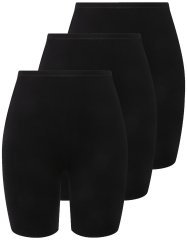 Ulla Popken 716595 Boxershorts 3-pack Zwart