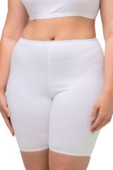 Ulla Popken 716595 Boxershorts met dijbescherming 3-pack Wit