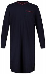 JP1880 721331 Nachthemd met lange mouwen Donkerblauw