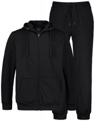 JP1880 802934 Joggingpak met hoodie en broek Zwart TALL