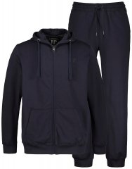 JP1880 802934 Joggingpak met hoodie en broek Donkerblauw TALL