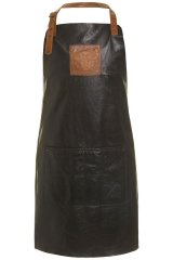 JP1880 803288 Leren schort Zwart