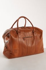 JP1880 810787 Weekendtas van lamsnappaleer Cognacbruin