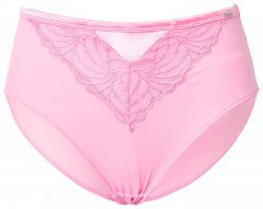 Ulla Popken 811602 Slips met kant Roze