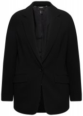 Ulla Popken 811944 Klassieke blazer Zwart