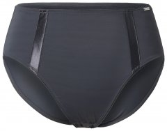 Ulla Popken 815268 Gestreepte slips Antraciet