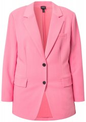 Ulla Popken 826487 Oversized blazer Roze