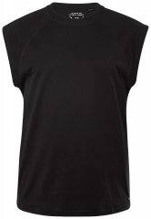 JP1880 826660 Tanktop met verlaagde schouder Zwart