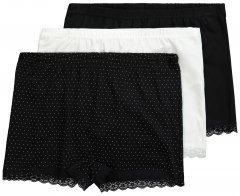 Ulla Popken 827286 Boxershorts 3-pack Zwart