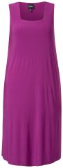 Ulla Popken 827908 Mouwloze jersey jurk Lila