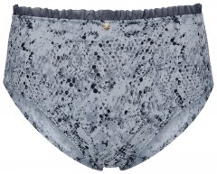 Ulla Popken 835633 Slips met dierenprint Antraciet