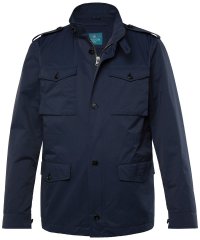 Boston Park 779 Fieldjack met opstaande kraag Donkerblauw