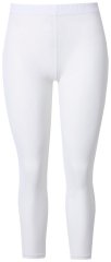 Ulla Popken 836800 Gestippelde panty legging Wit