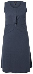 Ulla Popken 837874 Mouwloze jersey jurk Donkerblauw