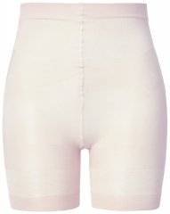 Ulla Popken 838209 Corrigerende anti-schuur shorts Gebroken wit