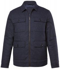 Boston Park 963 Jack van wolmix met rits Donkerblauw