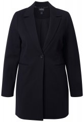 Ulla Popken 844842 Jersey blazer Zwart