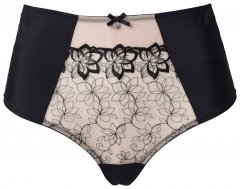 Ulla Popken 845347 Gebloemde strings Oudroze