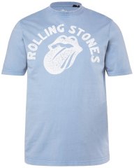 JP1880 846221 Rolling Stones Tongue T-shirt Lichtblauw