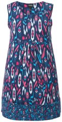 Ulla Popken 849887 Mouwloze jersey jurk Donkerblauw
