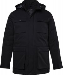 JP1880 851351 Functionele jas met capuchon Zwart