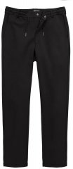 Men+ 663 Bilbao Flexlastic Jersey broek met elastische tailleband Zwart
