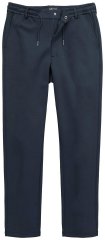 Men+ 663 Bilbao Flexlastic Jersey broek met elastische tailleband Donkerblauw