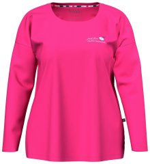 Ulla Popken 852747 Pyjamatop met lange mouwen Roze