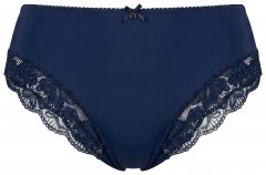 Ulla Popken 852930 Slips met kant Donkerblauw