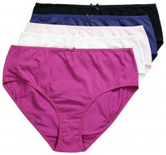 Ulla Popken 853458 Slips 5-pack Koningsblauw