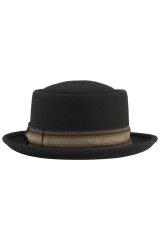 JP1880 853630 Wollen hoed Zwart