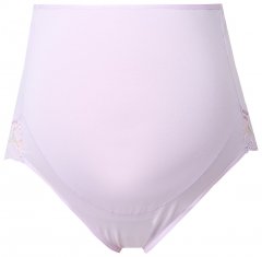 Ulla Popken 853640 Zwangerschapsslips met kant Oudroze