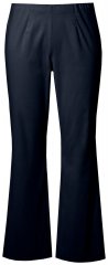 Ulla Popken 854910 Warme stretchbroek met elastische taille Donkerblauw
