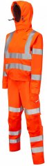 Leo Honeychurch EcoViz 10KX Performance+ Women's Breathable 2-Part Coverall Hi-Vis Orange