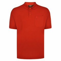 Espionage P074C Poloshirt Korte Mouw Terracotta