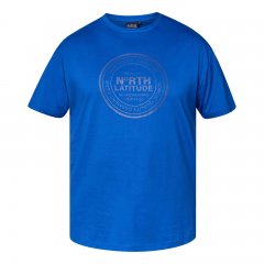 North Latitude T-Shirt Blauw