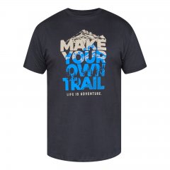 North Latitude Trail T-Shirt Zwart