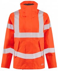 Leo Rosemoor EcoViz 15K Performance+ Breathable Women's Jacket Hi-Vis Orange