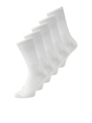 Jack & Jones Basic Tennissokken Wit 5-pack