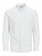 Jack & Jones Brook Oxford Shirt Long Sleeve White