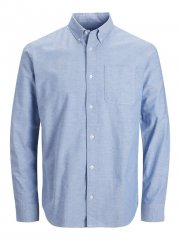 Jack & Jones Brook Oxford Shirt Long Sleeve Blue