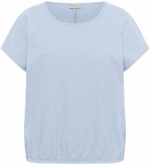 Kaffe Curve Nana Blouse met korte mouw Blauw